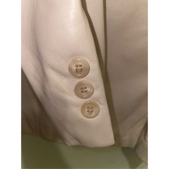 Vintage j Percy for Marvin Richard’s blush pink leather jacket size medium - Picture 9 of 15